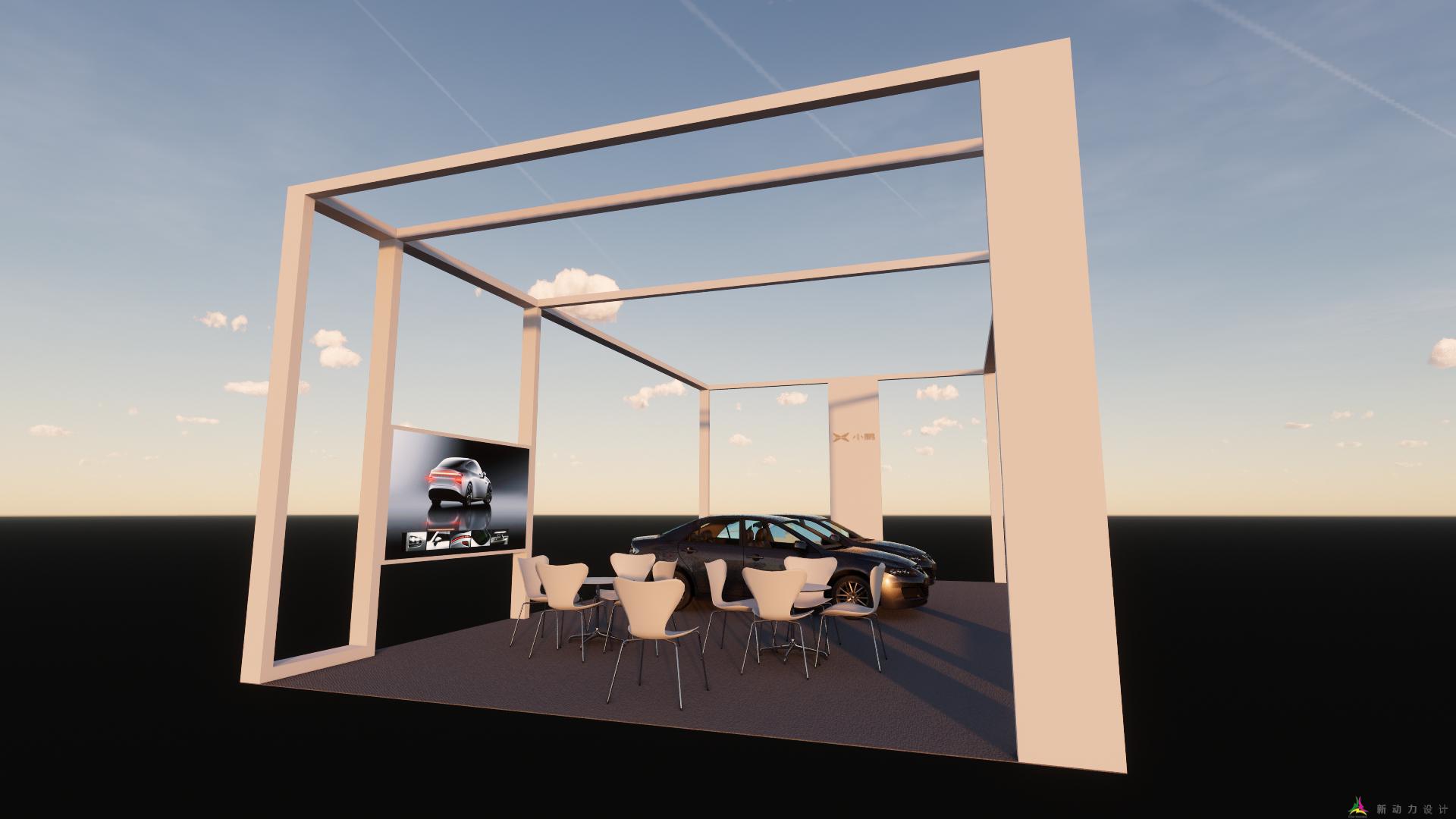 小鵬汽車快閃店設(shè)計(jì)搭建