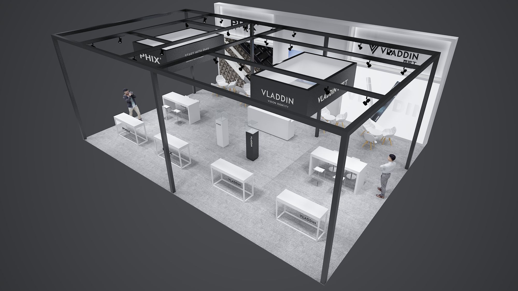 瓦拉丁深圳電子煙展展臺(tái)設(shè)計(jì)搭建