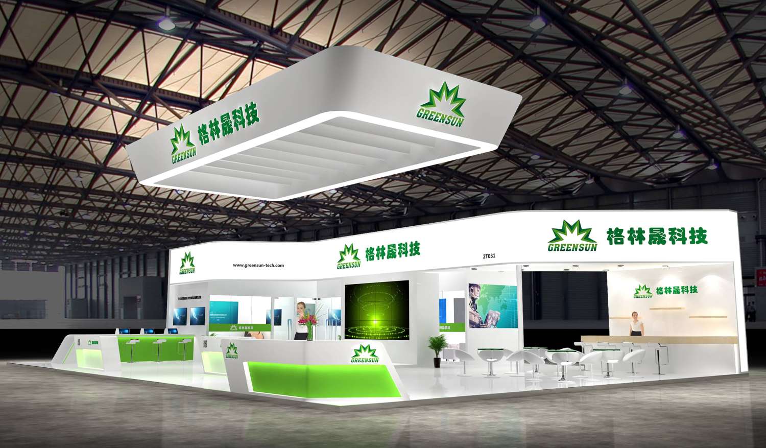 安全獨特的廣州服裝特裝展臺搭建可以做些什么吸引觀看(圖1)