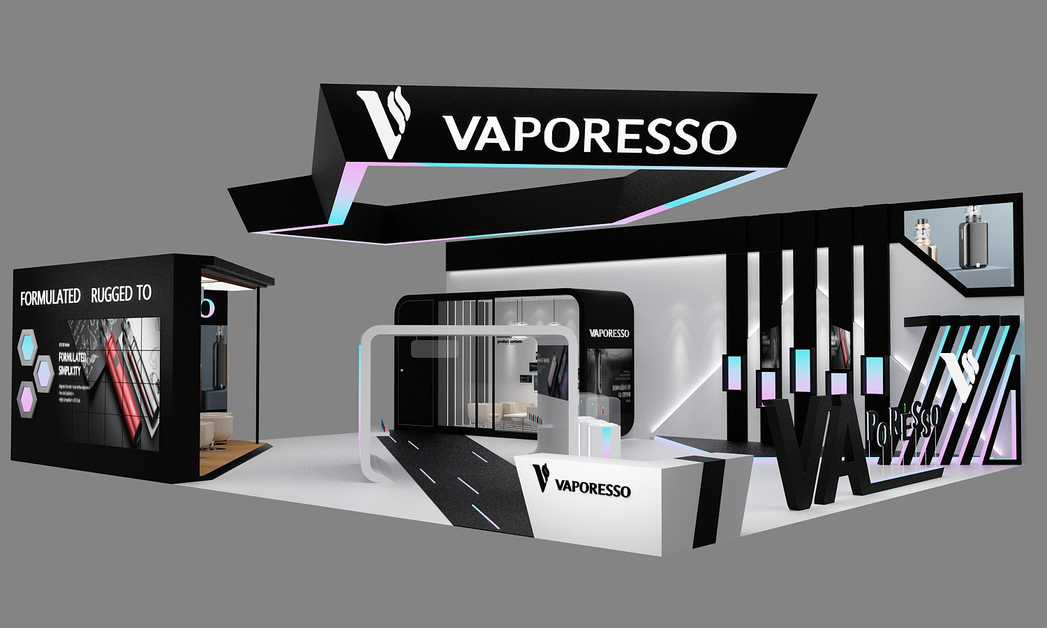 展廳視覺設(shè)計概念和性能展會搭建材料(圖1)