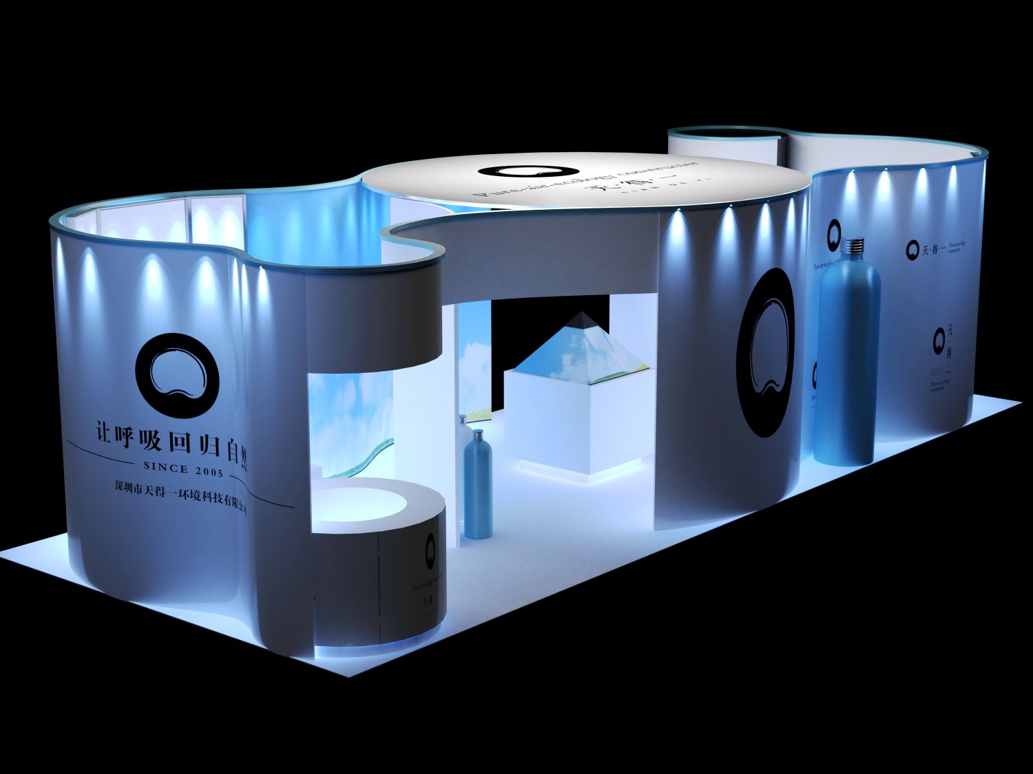 展覽展會搭建的展覽效應(yīng)如何在展會凸顯設(shè)計宗旨原則(圖1)