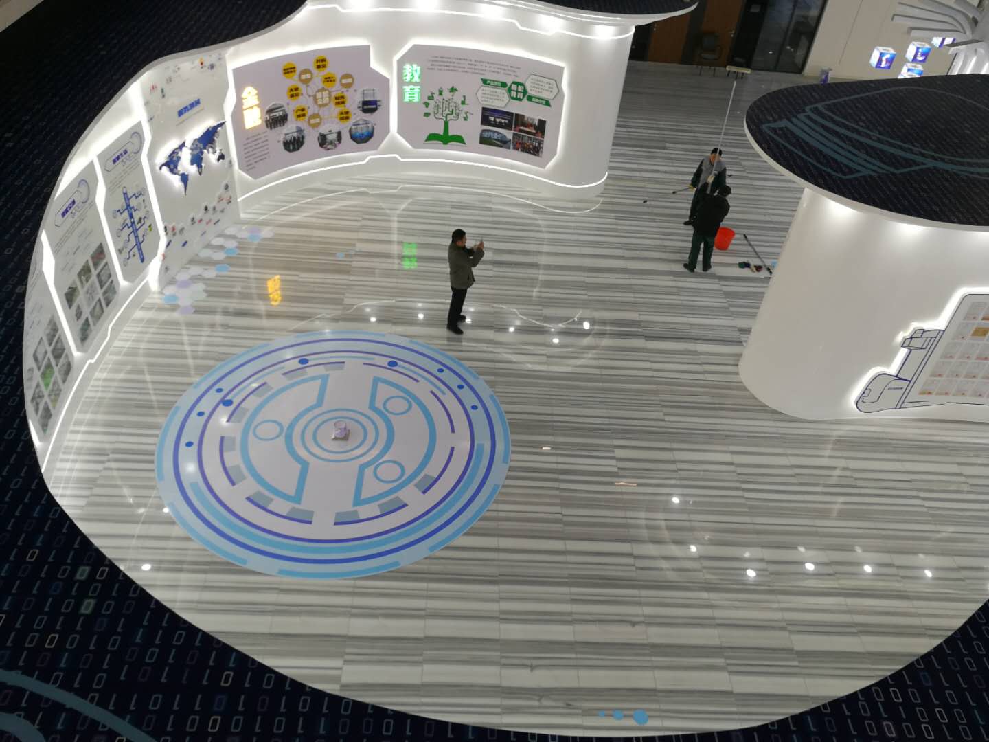 新松機(jī)器人自動化股份有限公司展廳設(shè)計搭建