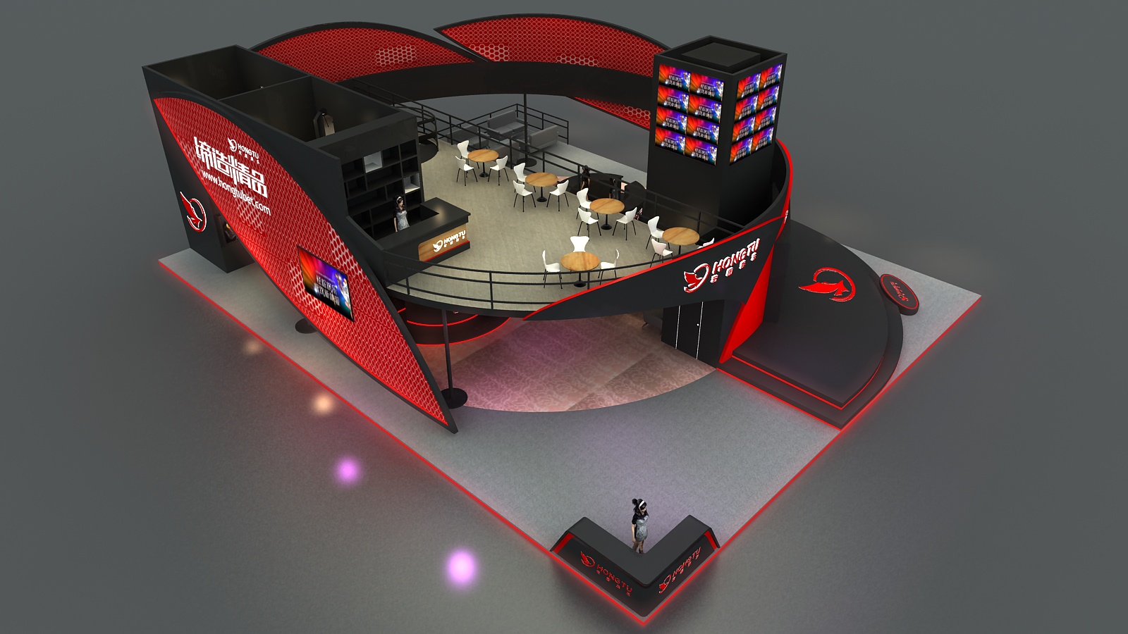 【宏圖娛樂(lè)】菲律賓亞博會(huì)展臺(tái)設(shè)計(jì)搭建