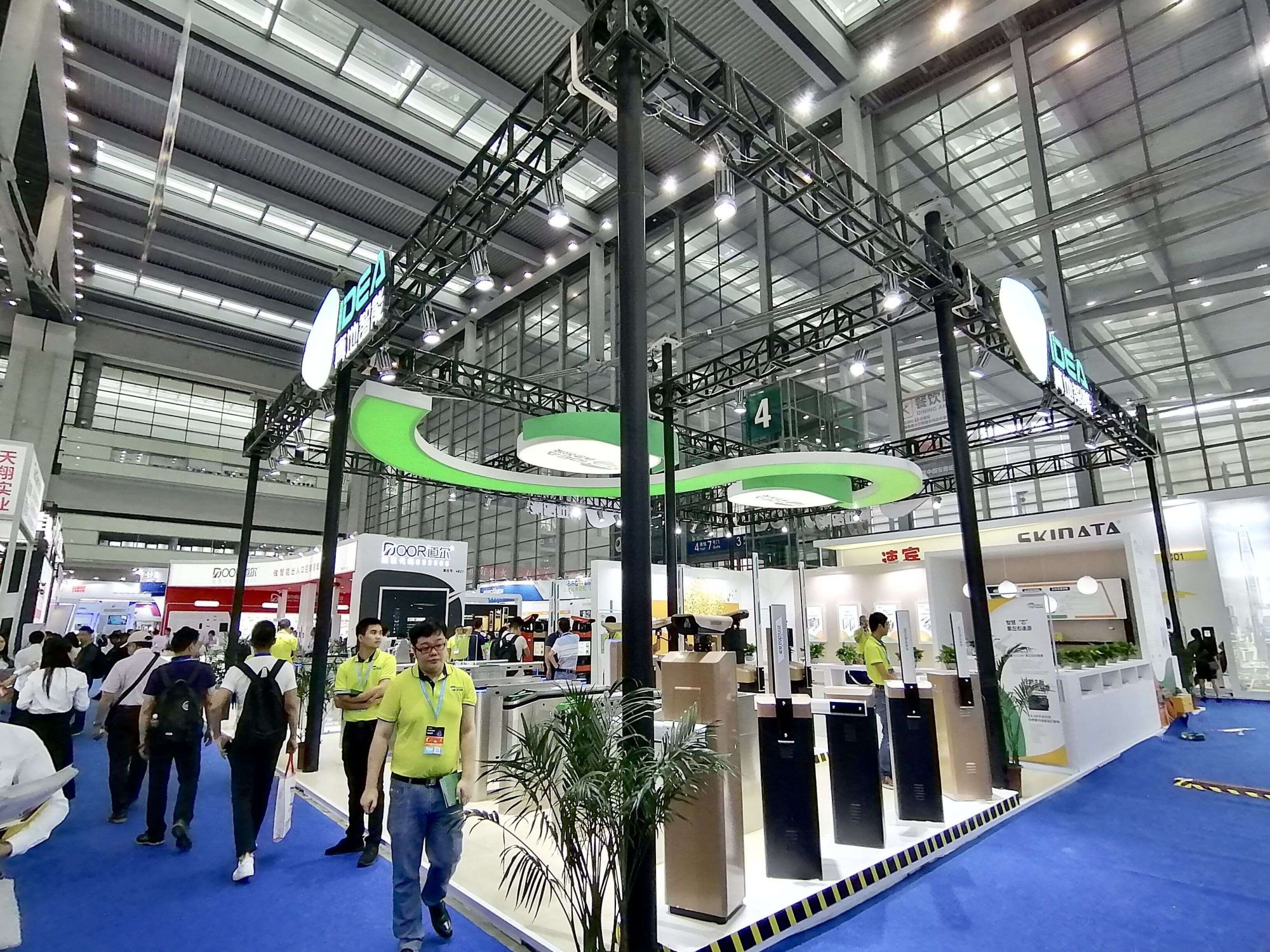 真地智能深圳安防展設(shè)計(jì)制作