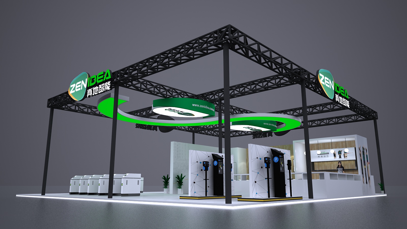 真地智能深圳安防展設(shè)計(jì)制作