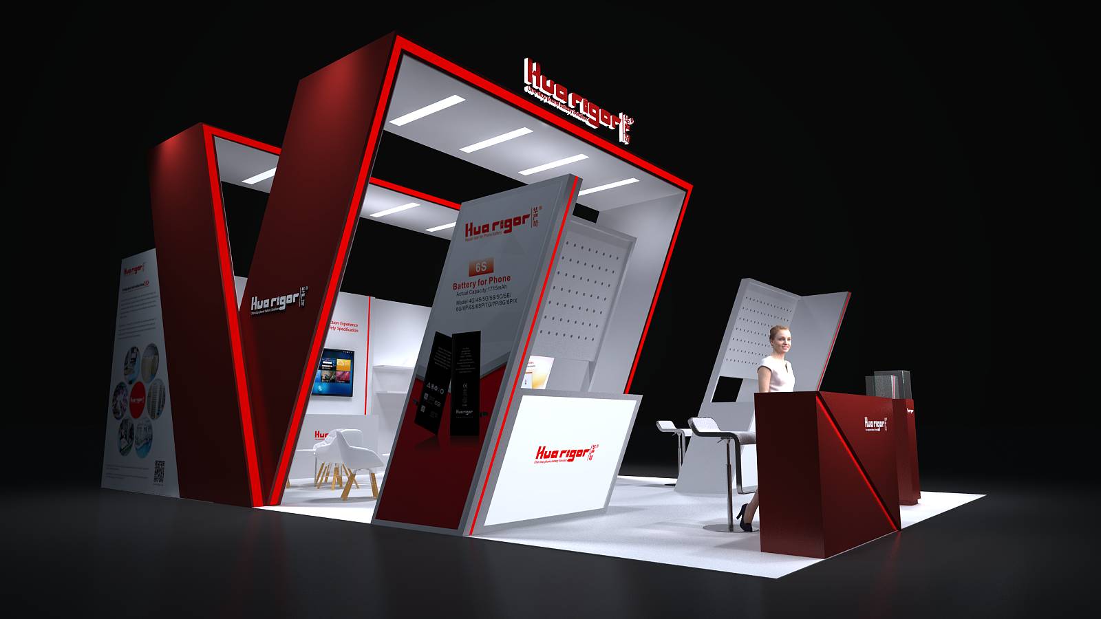 【鑫睿銘科】香港電子展展位設(shè)計(jì)搭建