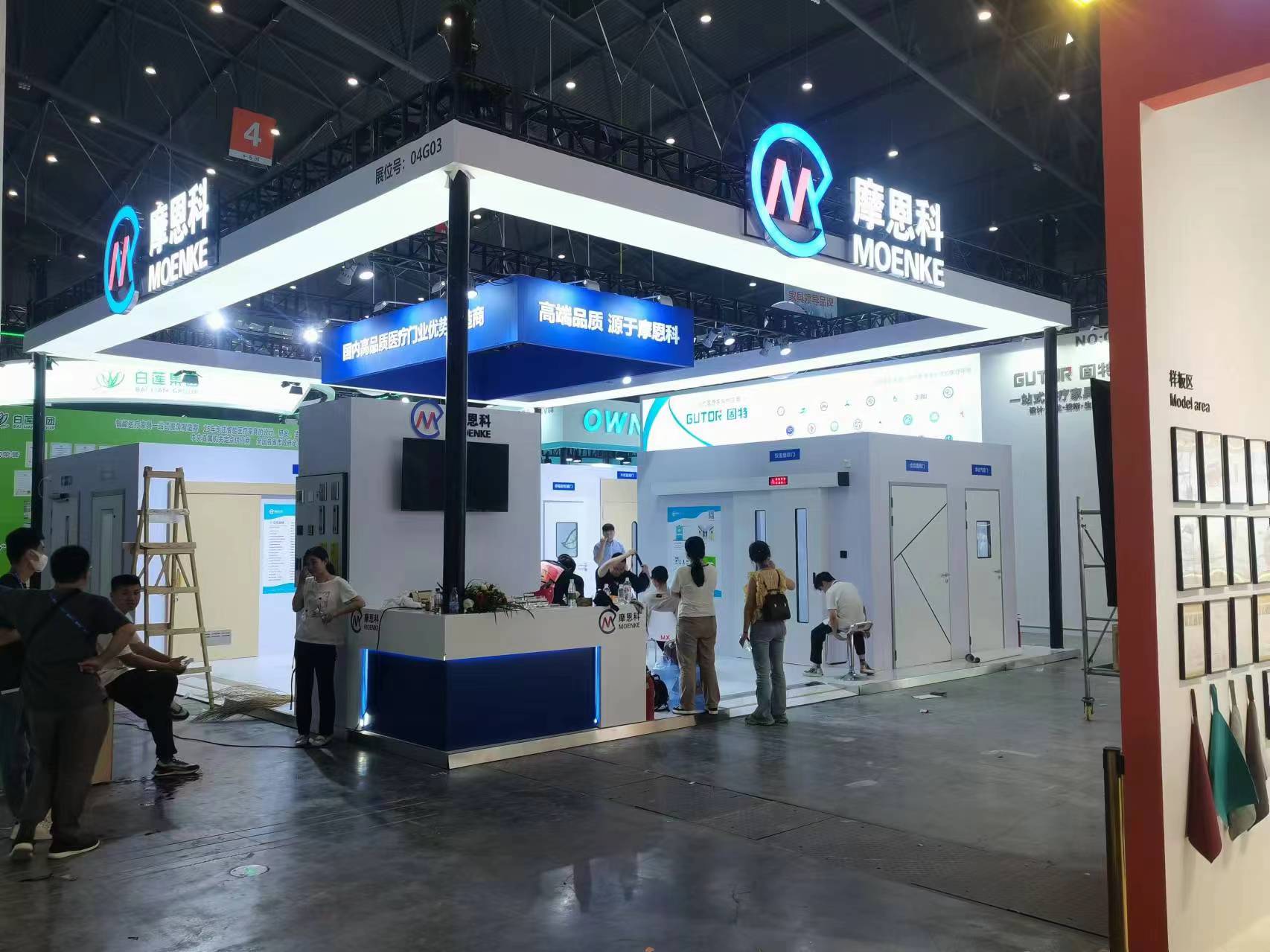 高效美國(guó)展會(huì)型材結(jié)構(gòu)搭建方法