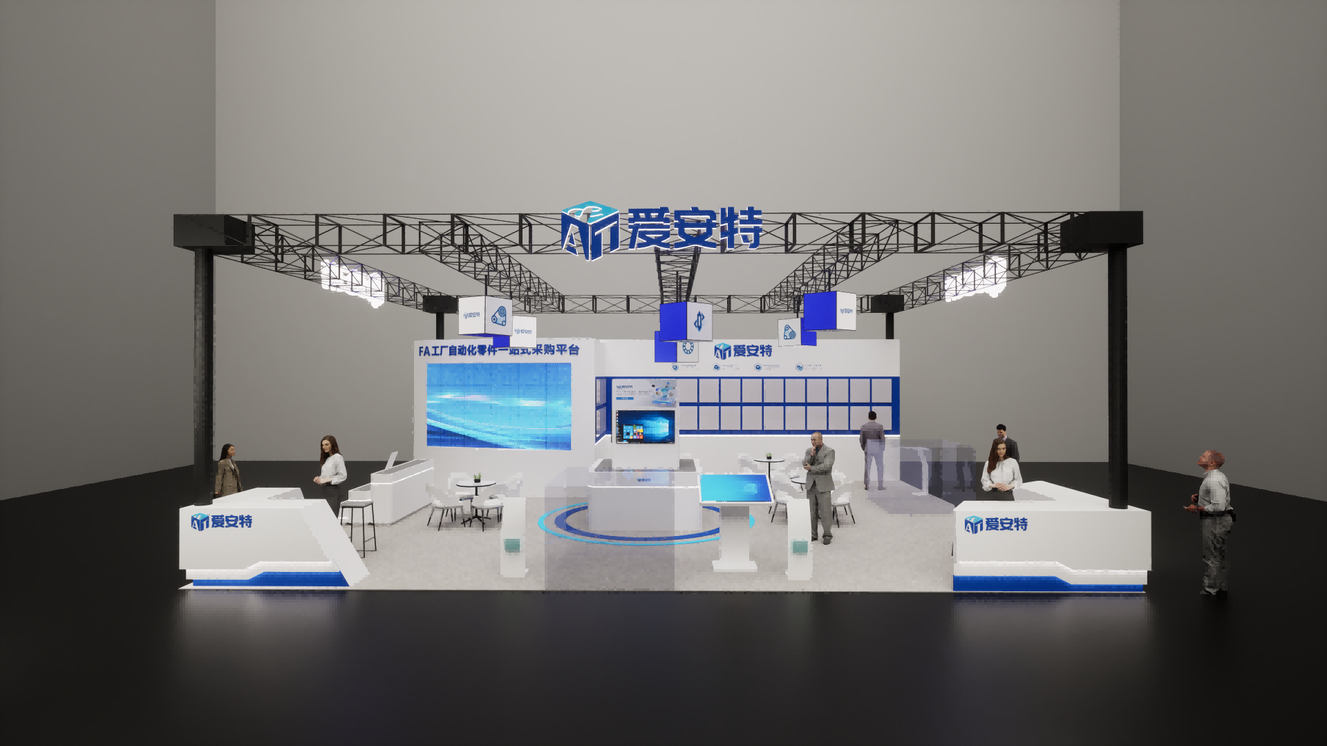 細致解析美國芝加哥展會的搭建細節(jié)