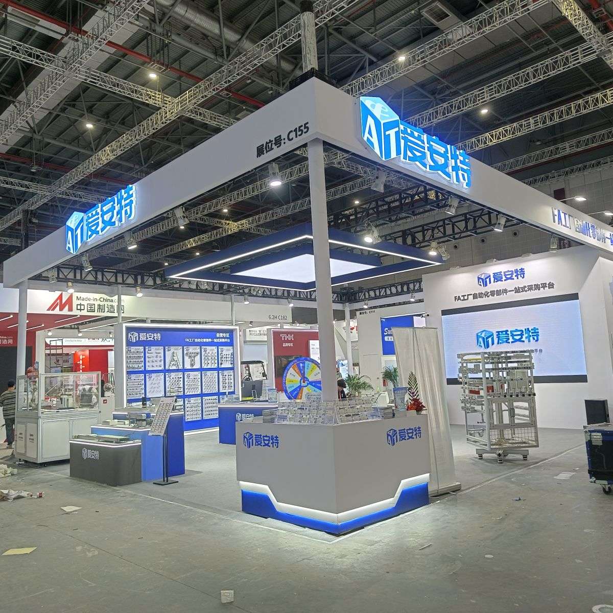 展會型材結(jié)構(gòu)在美國的搭建技巧(圖1) 展會型材結(jié)構(gòu)在美國的搭建技巧