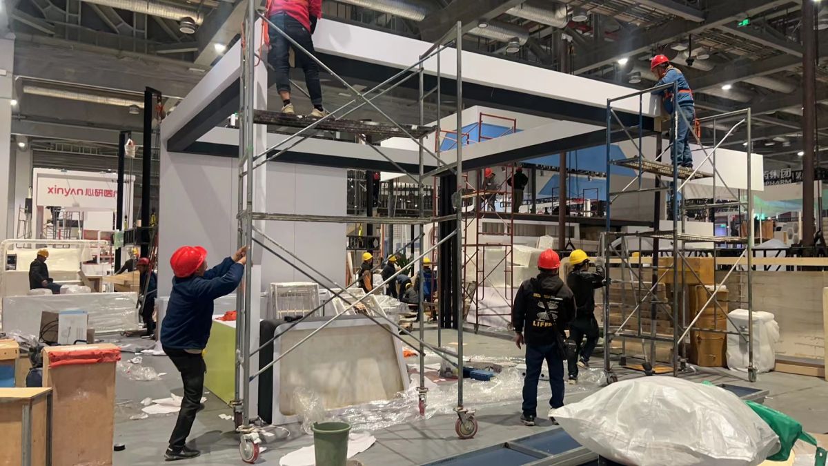 美國展會(huì)材料選擇與環(huán)保搭建的探討(圖1) 美國展會(huì)材料選擇與環(huán)保搭建的探討